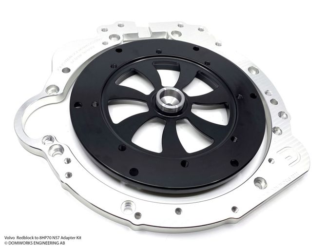 Hovedbilde Volvo Rødblokk (B230/B234) til BMW 8HP Adapter ...